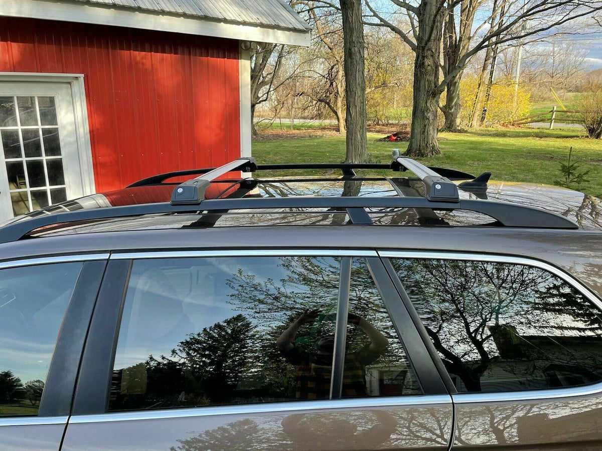 Volkswagen Jetta Sportwagen Wagon Compatible Silver Roof Rack Cross Ba –  Bamboli LTD