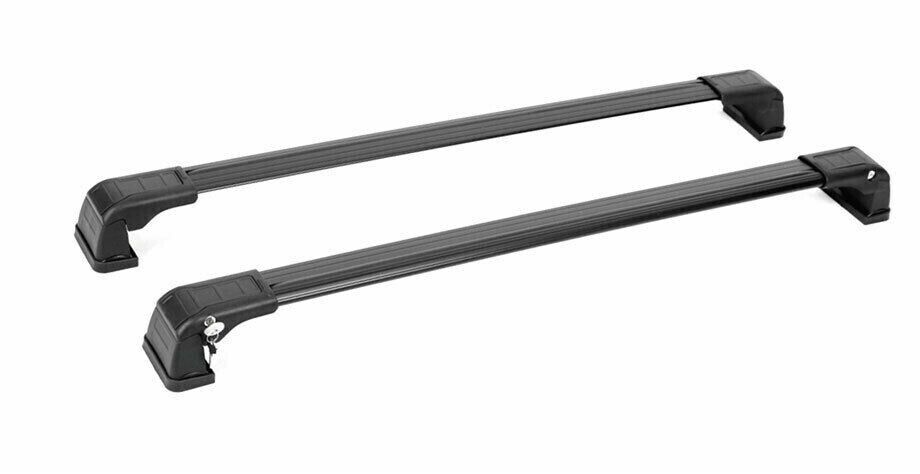 Mazda 3 Sedan 4 Doors 2009-2014 Compatible Black Roof Rack Cross