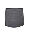 Fit For Audi A4 Sedan / B-9 2016-2019, Rear Liner Rubber 3D Cargo Trunk Mat