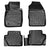 3D Floor Mats Liner Interior Protector Fit Ford Fiesta 2013-2017 (Black)