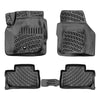 3D Molded Interior Car Floor Mat For Land Rover Freelander Suv 2006-2014 (Black)