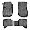 3D Molded Interior Car Molded Floor Mat For Toyota Hilux 2010-2015 (Black)