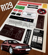 Decal Set Stickers All Models Best Quality