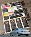 Decal Set Stickers All Models Best Quality