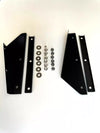 Land Rover Defender 90 110 130 1986-2016 Compatible Galvanized Stainless Steel Mud Flap Front Bracket Set 4 Pieces