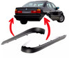 BMW E34 1988-94 Compatible Rear Bumper Moulding Strip Trim Set