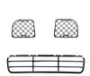 Bmw E36 Compatible M-tech Bumper Slat Type 3 Pieces Grill Set