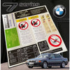 BMW E38 7 SERIES Compatible Decal Set Stickers All Models Best Quality