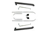 Porsche 911 912 1969-1973 Compatible Door Pocket Chrome Trim Set Left and Right 10 Pieces