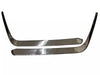 Mercedes W124 Compatible Front Bumper Upper Corner Chrome Trim Set 2 Pieces