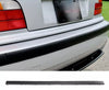 Bmw E36 M3 Compatible Rear Bumper Trim Moulding Strip Set 3 Pieces