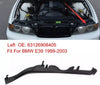 BMW E39 Compatible Headlight Upper Cover Rubber Strip Seal Gasket Set