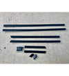 BMW E34 1987-1996 Compatible Body Side Moulding Trim Set 8 Pieces with these Sleek Body Side Moldings