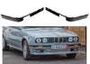 Bmw E30 E30 Coupe 1987-1994 Late Facelift Compatible Front Bumper Side Trims Molding Set