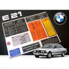 BMW E21 3 SERIES Compatible Decal Set Stickers All Models Best Quality