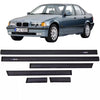 Bmw E36 M3 4 Door Sedan 1992-1998 Compatible Body Side Molding Door Moulding Trim