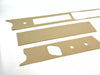 Porsche 911 912 1969-1973 Compatible Basket Weave Fascia Vinyl Set Dash Cream