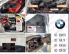 BMW E90 E91 E92 3 SERIES Compatible Decal Set Stickers All Models Best Quality