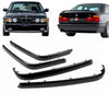 Bmw E34 5 Series 1988-1996 Compatible Front and Rear Corners L+R 4 Pieces Bumper Trim Set