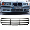 BMW E36 M3 Compatible Bumper Center Middle Piece Slat Type Grill 51112233870