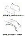 Front And Rear Rubber Window Windshield Seal Mercedes Benz W123 Set Of 2 Pcs