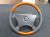 Remanufactured Mercedes Steering Wheel Fit For W124 W201 Zebrano Design 1984-96