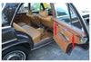 Mercedes W109 280 SEL Long Chasis Compatible Walnut Color Interior Slim Wood 4 Pieces Door Trims