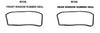 Mercedes Benz W108 Front Rear Windscreen Rubber Seal Gaskets 280S 250Se 280Se