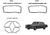 Mercedes Benz W108 Windows Door Rubber Seal Gaskets 280S 250Se 280Se Set Of 6Pc