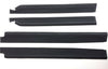 Door Sill Plate Rubber Protector Cover for Mercedes Benz W109 280 SEL 300 SEL 4 PCS Black