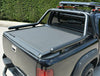 Black Aluminium Roller Shutter Tonneau Cover Sliding Trunk For Vw Amarok 2014-16