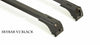 Mitsubishi Outlander 2012-2018 Compatible Black Roof Rack Cross Bars