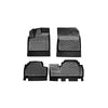 Custom Molded Rubber Floor Mat for Peugeot Rifter 2019 - Up Black