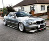 Side skirt sill extension lower side lips for Bmw E46 3 M-sport