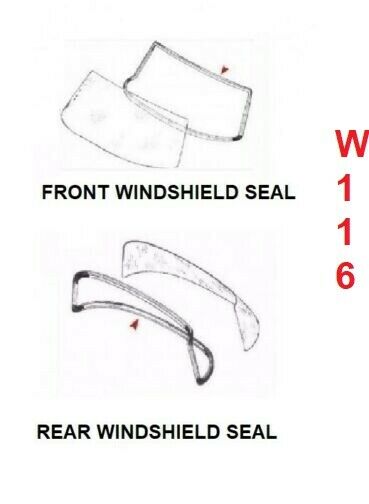 Mercedes W116 S SE sel windshield seal new popular