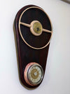 Handmade Office Home Wall Art Decor Watch 1942 Ford Super Deluxe Steering Wheel