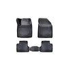 Custom Molded Rubber Floor Mat for Jeep Cherokee (KL) 2014 - Up Black