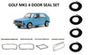 Volkswagen Golf 1 MK1 4 doors Windows, Trunk Rubber Seals Gaskets 1976-1987