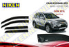 Smoked Door Window Vent Visor Sun Deflector Fit For Chevrolet Captiva 2007-Up