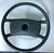 Leatherette Steering Wheel For Mercedes W114 Wagoon Coupe Limuousine Sedan Black