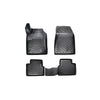 Custom Molded Rubber Floor Mat for Lancia Delta 2008-2014 Black