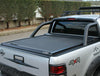 Black Aluminium Roller Shutter Tonneau Cover Sliding Trunk For Ford Ranger 2011-