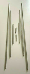 Mercedes Benz W202 Door Moulding Chrome Trims 8 PCS