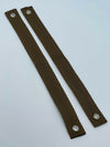 Interior Door Pull Straps for Porsche RS Miata Honda Nissan Subaru TT Dark Brown