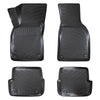 3D Molded Interior Car Floor Mat for Audi A6 2005-2010 (Black)