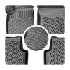 3D Molded Interior Car Floor Mat for Audi A4 B9 2015>2019 (Black)