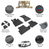 Premium 4,5D Car Floor Mat for Audi A6 2011+