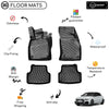 Custom Molded Rubber Floor Mat for Audi A1 2018 - Up Black