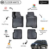 Custom Molded Rubber Floor Mat for Fiat Panda Cross 2014 - Up Black