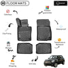 Custom Molded Rubber Floor Mat for Mini Countryman R60 2010-2016 Black